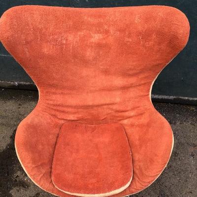 #21 - Vintage Arne Jacobsen Hand Painted Egg Chair Project and Paint 