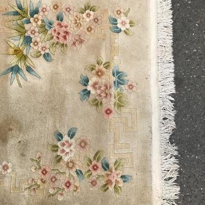 #22 - Handmade Chinese Wool Pile Rug