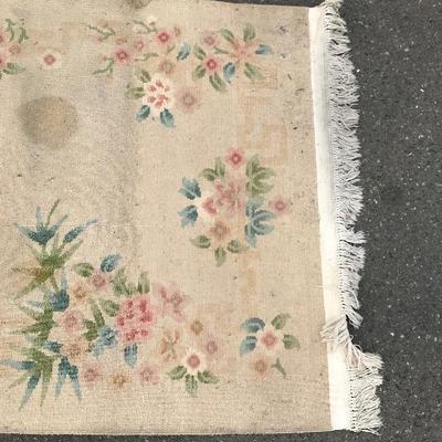 #22 - Handmade Chinese Wool Pile Rug