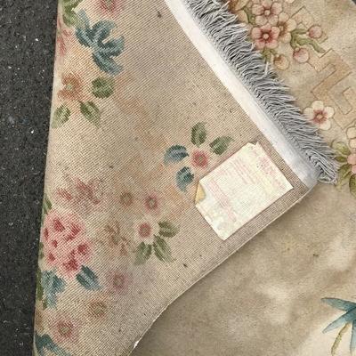 #22 - Handmade Chinese Wool Pile Rug