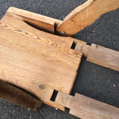 #88 - Vintage Wooden Man with Movable Joints Sculpture Statue