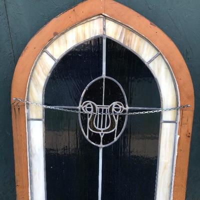 #108 - Pair of Stained Glass Windows 
