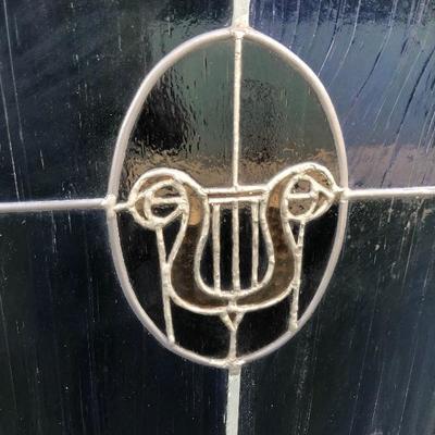 #108 - Pair of Stained Glass Windows 
