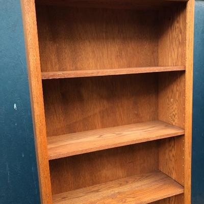 #84 - Tall Wood Bookshelf 