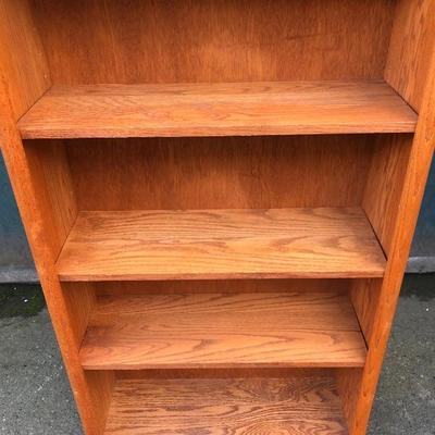 #84 - Tall Wood Bookshelf 