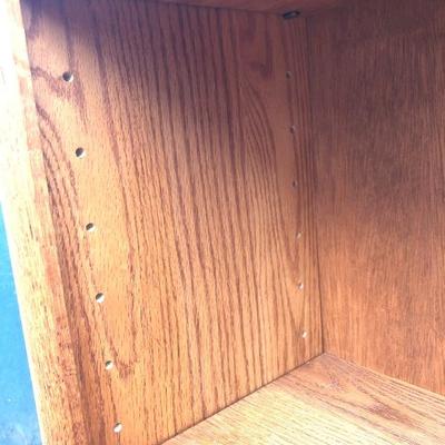 #84 - Tall Wood Bookshelf 