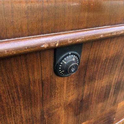 #109 - Vintage Cavalier Waterfall Cedar Chest 