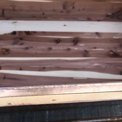 #109 - Vintage Cavalier Waterfall Cedar Chest 