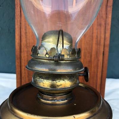 #110 - 1885 Northern Pacific Railway Private Car Lamp