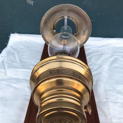 #110 - 1885 Northern Pacific Railway Private Car Lamp