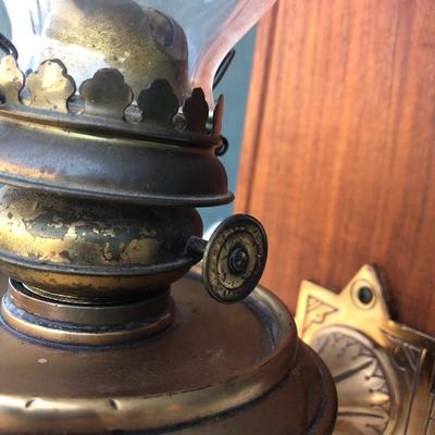 #110 - 1885 Northern Pacific Railway Private Car Lamp