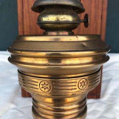 #110 - 1885 Northern Pacific Railway Private Car Lamp
