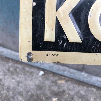 #69 - Vintage Nichol Kola Collectible Metal Sign