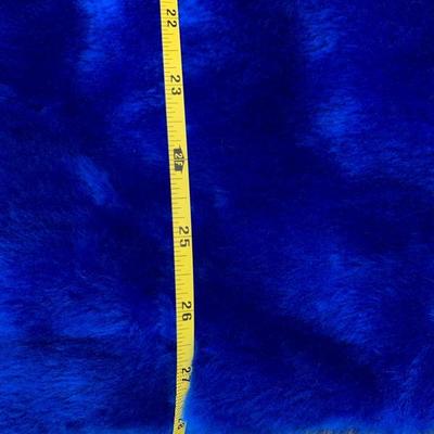 #118 - Fuzzy Blue Bear Mascot Costume 