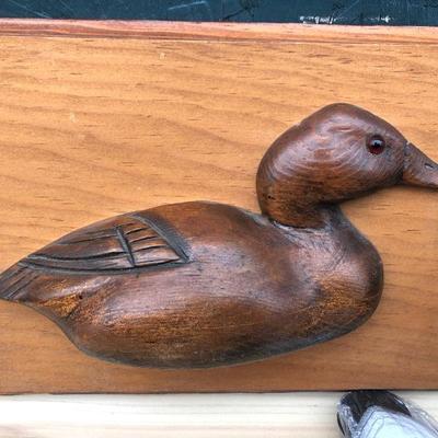 #123 - Collection of Vintage Duck Art and  Decoys 