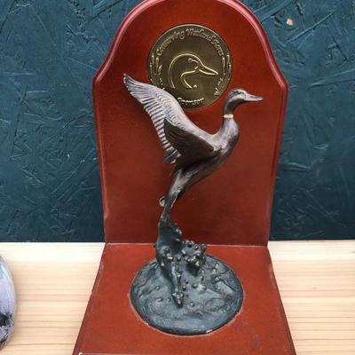 #123 - Collection of Vintage Duck Art and  Decoys 