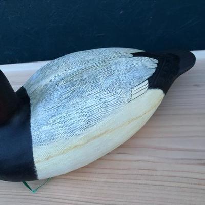 #124 - Pair of Hand Painted L. Rucker Duck Decoys 