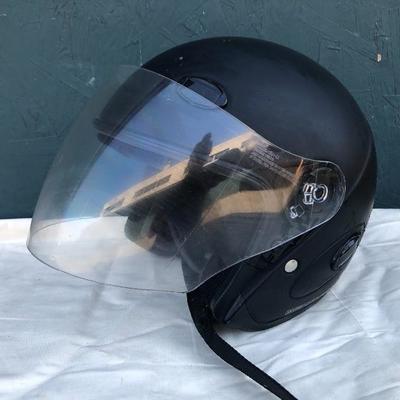 #30 - Pair of Black Motorcycle Helmets