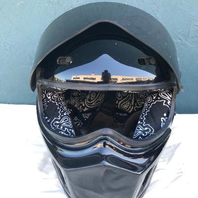 #30 - Pair of Black Motorcycle Helmets