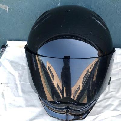 #30 - Pair of Black Motorcycle Helmets