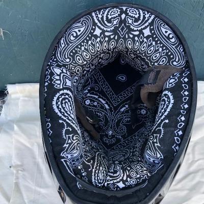 #30 - Pair of Black Motorcycle Helmets