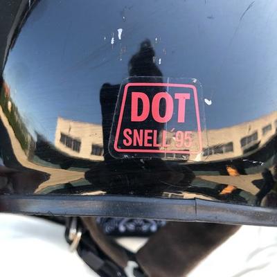 #30 - Pair of Black Motorcycle Helmets