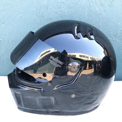 #30 - Pair of Black Motorcycle Helmets