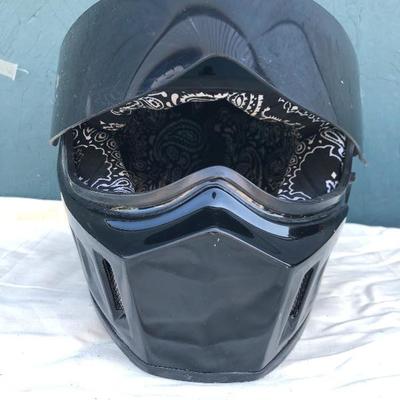 #30 - Pair of Black Motorcycle Helmets
