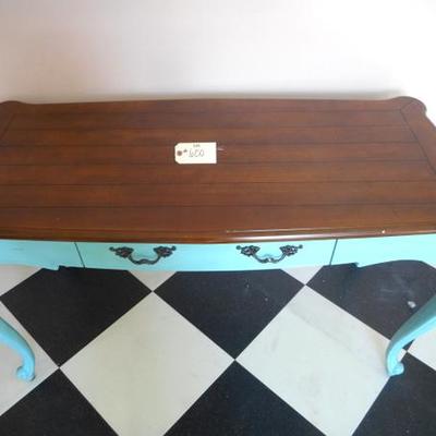 Lot 600 - Shabby Chic Secretary Desk