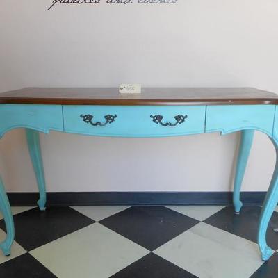 Lot 600 - Shabby Chic Secretary Desk