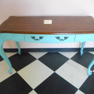 Lot 600 - Shabby Chic Secretary Desk