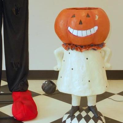 Lot 607 - 29" Halloween Figure/Container
