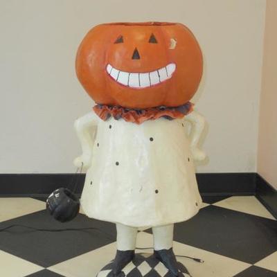 Lot 607 - 29" Halloween Figure/Container
