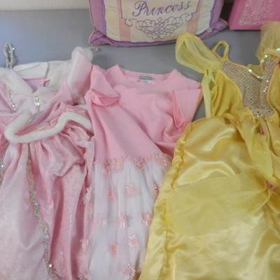Lot 610 - Princess Goodies - Shoes, Pillows, Signs, etc.