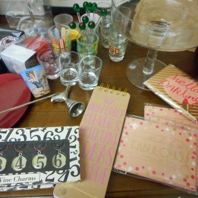 Lot 612 - Misc. Wine Goodies, Signs & more