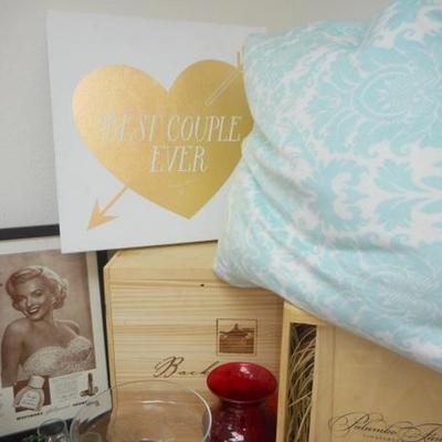 Lot 612 - Misc. Wine Goodies, Signs & more