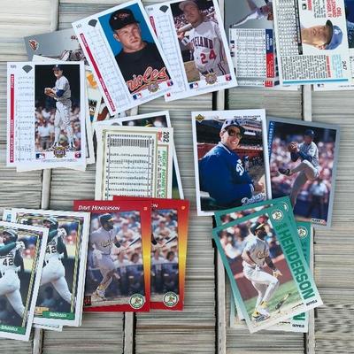 #63 - Large Collection of Football and Baseball Cards and Mariners Baseball Bat