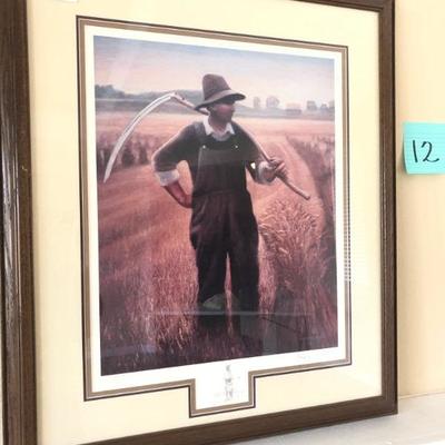Signed Lithograph Art by Gary E Smith