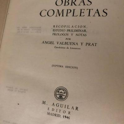 Miguel de Cervantes Collectible Book
