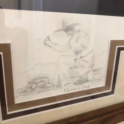 Signed Lithograph Art by Gary E Smith