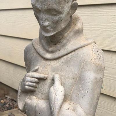 Sm. Saint Garden Statue Cement