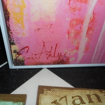 Lot 627 - Lot of Various Pictures/Signs