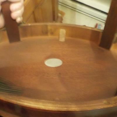 Baker Furniture Oval coffee table .