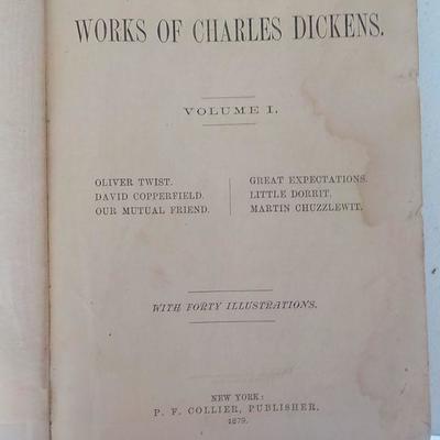 Works of Charles Dickens Vol. 1, 1879.