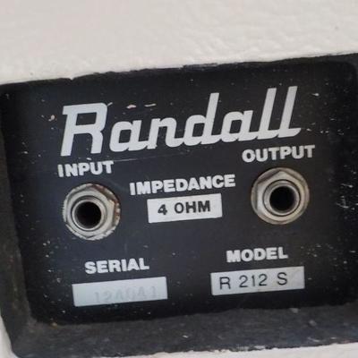 RANDAL AMPLIFIER / R 212 S MODEL.