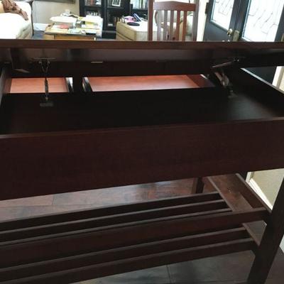 Drawing Table and Chair - Arts & Crafts style