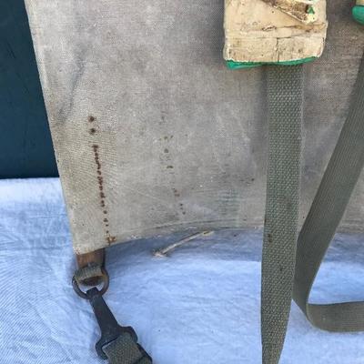 #23 - Vintage Leather Suitcase and Backpack Frame