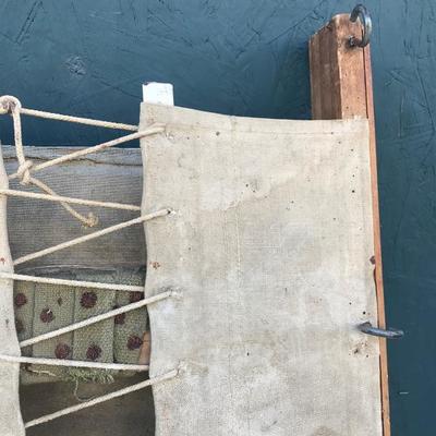 #23 - Vintage Leather Suitcase and Backpack Frame