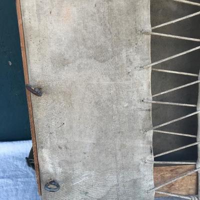 #23 - Vintage Leather Suitcase and Backpack Frame
