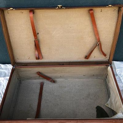 #23 - Vintage Leather Suitcase and Backpack Frame